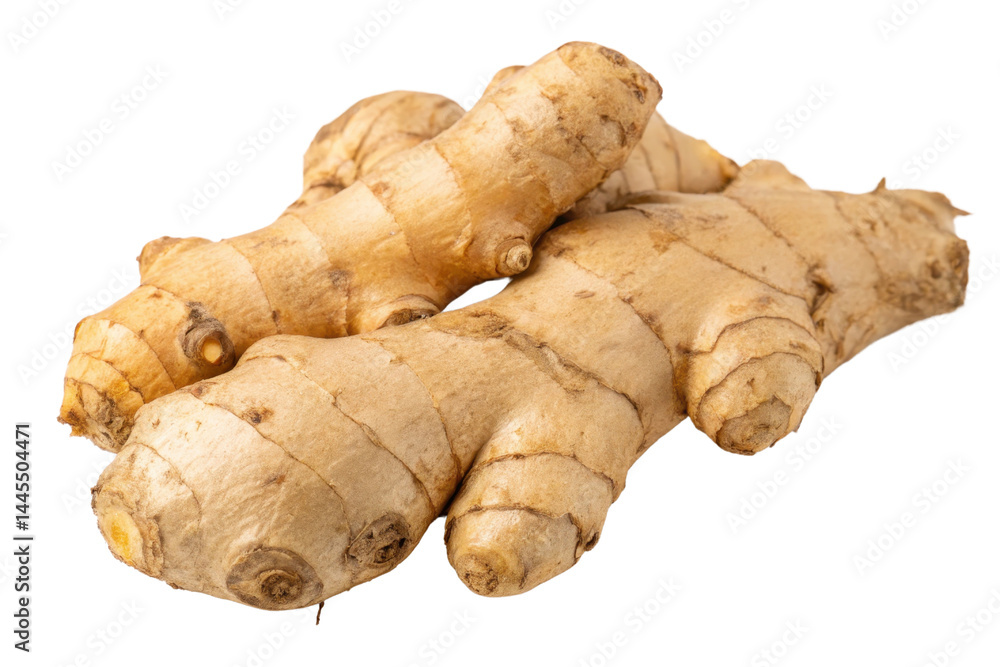 Fresh ginger root featuring natural creases and surface texture, ideal for culinary use and food photography. Fresh ginger root featuring natural creases and surface texture, ideal for culinary use and food photography.