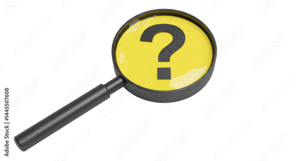 Isolated Magnifying Glass Isolated Magnifying Glass