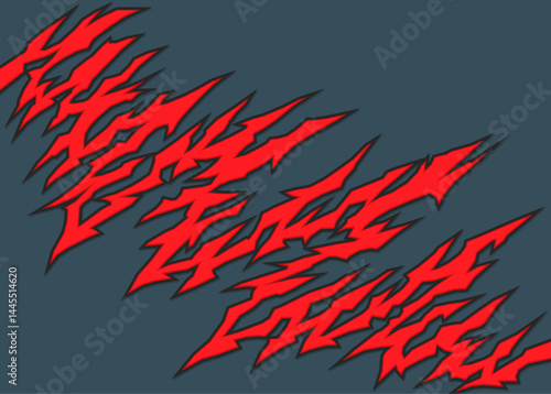 Abstract background with geometric crack line pattern and with some copy space area
