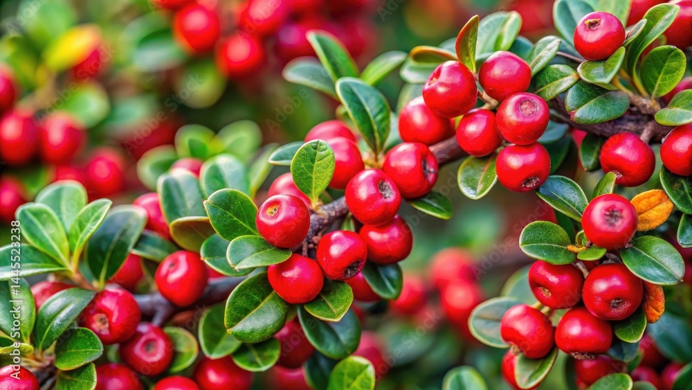Bearberry Cotoneaster Fruits, evergreen shrubs for fall, coniferous evergreen shrub Bearberry Cotoneaster Fruits, evergreen shrubs for fall, coniferous evergreen shrub
