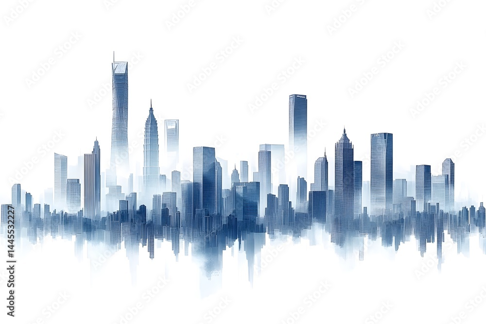 skyline modern city urban architecture chin skyline modern city urban architecture chin