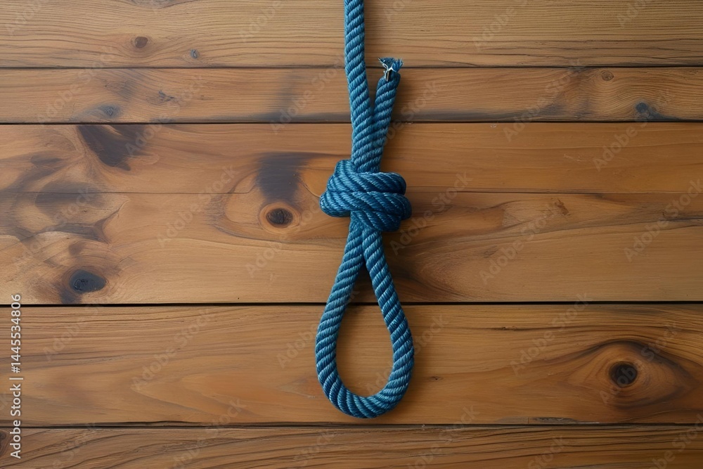 Obraz premium High angle full frame shot of seamless tied rope