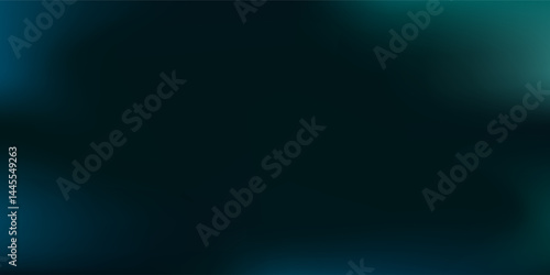 Elegant dark blue to light blue and green gradient background illustration simple modern art
