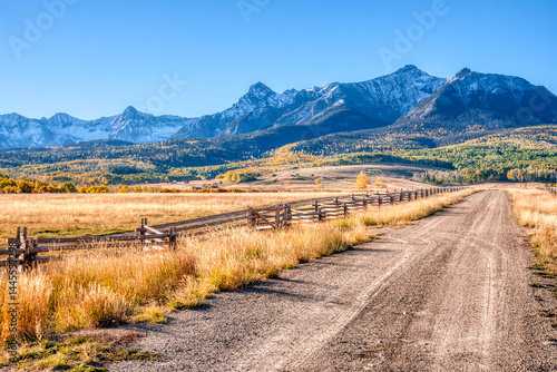 Beautiful San Juan Mountains along the Last Dollar Road