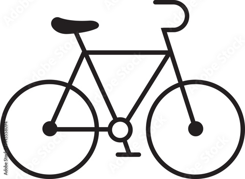 bicycle icon , vector	