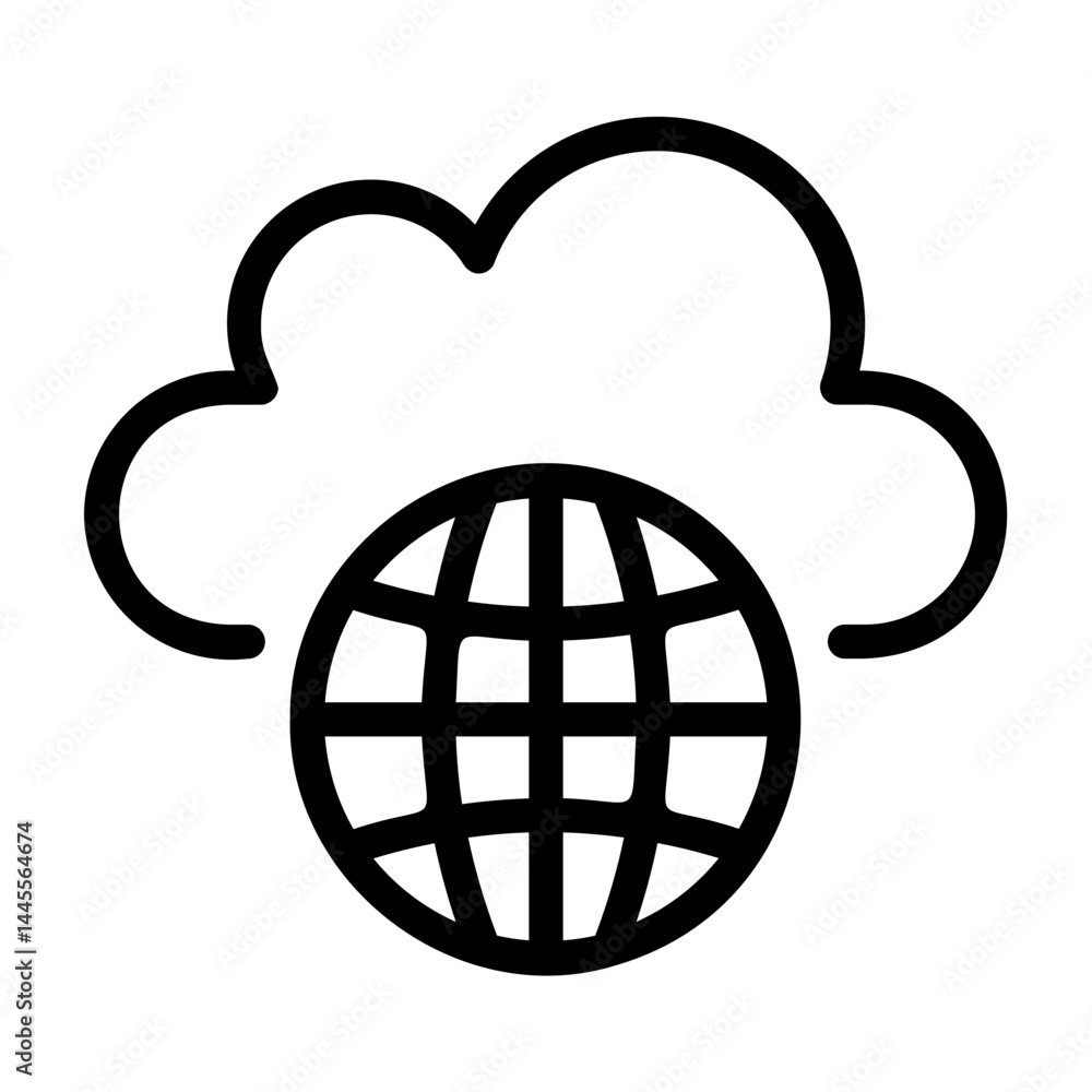 icon pack containing cloud, system and device related software icon pack containing cloud, system and device related software