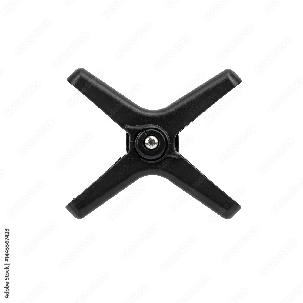 Floating black utility light clamp Floating black utility light clamp