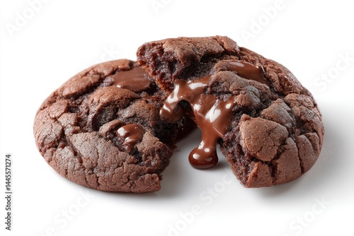 Chocolate Cookie with Melting Chocolate