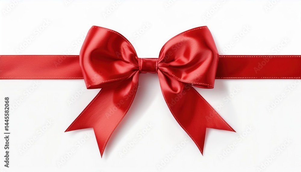 elegant red satin ribbon bow on white background for new year design, perfect for web graphics, holiday branding, packaging, and festive print media
elegant red satin ribbon bow on white background for new year design, perfect for web graphics, holiday branding, packaging, and festive print media