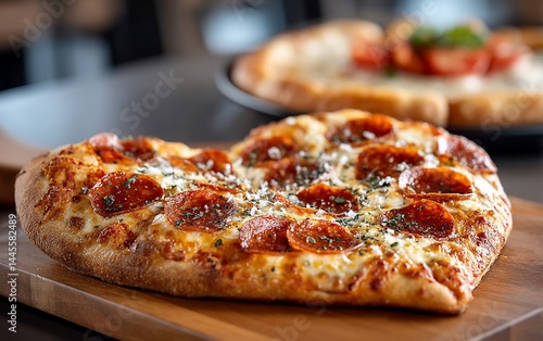 Wallpaper Mural Pepperoni Pizza Heart Deliciously Romantic Food Torontodigital.ca