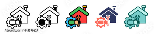 Proactive Maintenance multiple icon