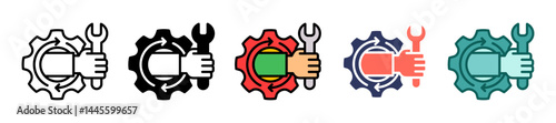 Reliability Engineering multiple icon