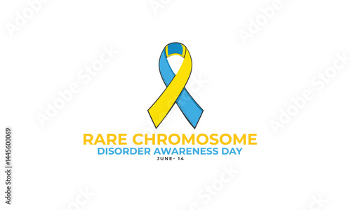 Rare Chromosome Disorder Awareness Day. background, banner, card, poster, template. Vector illustration.