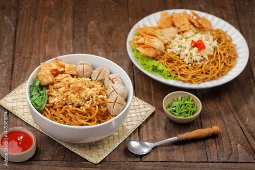 Konstfotografi Mie Yamin atau Mie Ayam