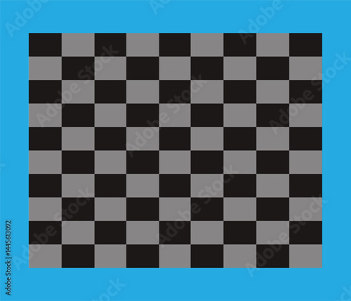 Chessboard pattern design.