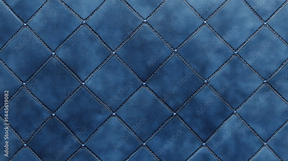Fototapeta premium Dark Blue Tile Pattern