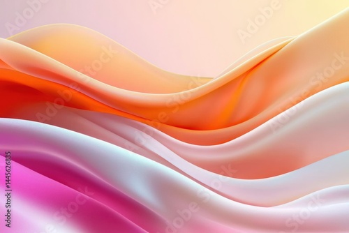 Abstract flowing fabrics