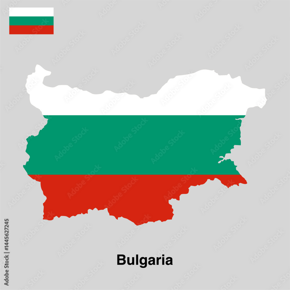 Bulgaria country map vector isolated on transparent background Bulgaria country map vector isolated on transparent background