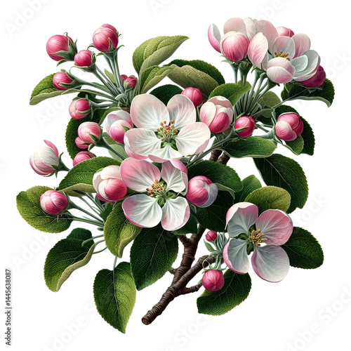 branch of apple tree 