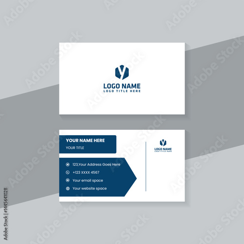 Business card design template