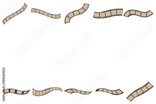 Movie Film Roll Decoration