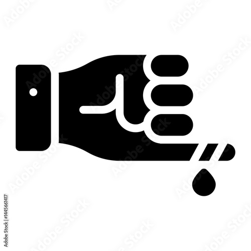bleeding glyph icon