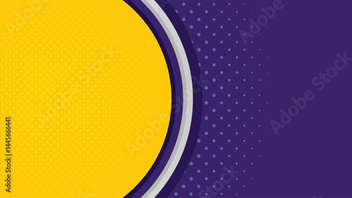 Abstarct Background with Pop Color Halftone Vector Design - perfect for sports promotions, tournament flyers, or energetic event advertising