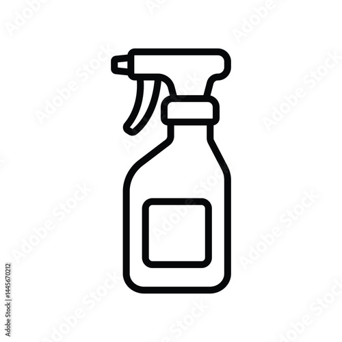 cleaning spray icon vector design template
