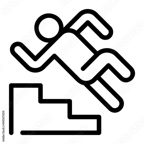 falling line icon