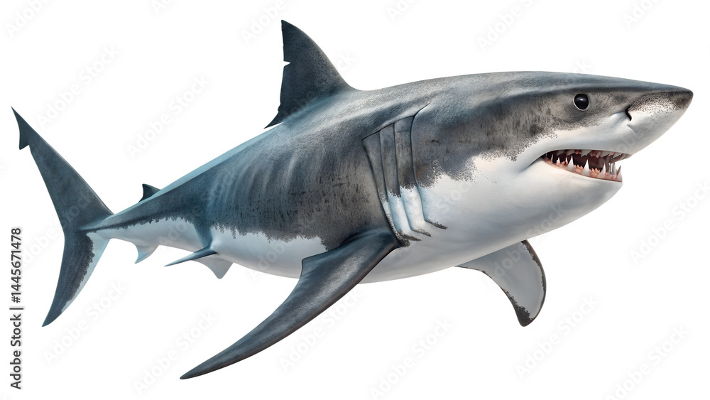 Fototapeta premium great white shark
