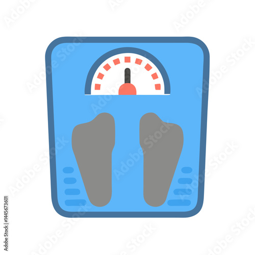 Body Weight Scale Icon — Health, Fitness, Measurement Symbol