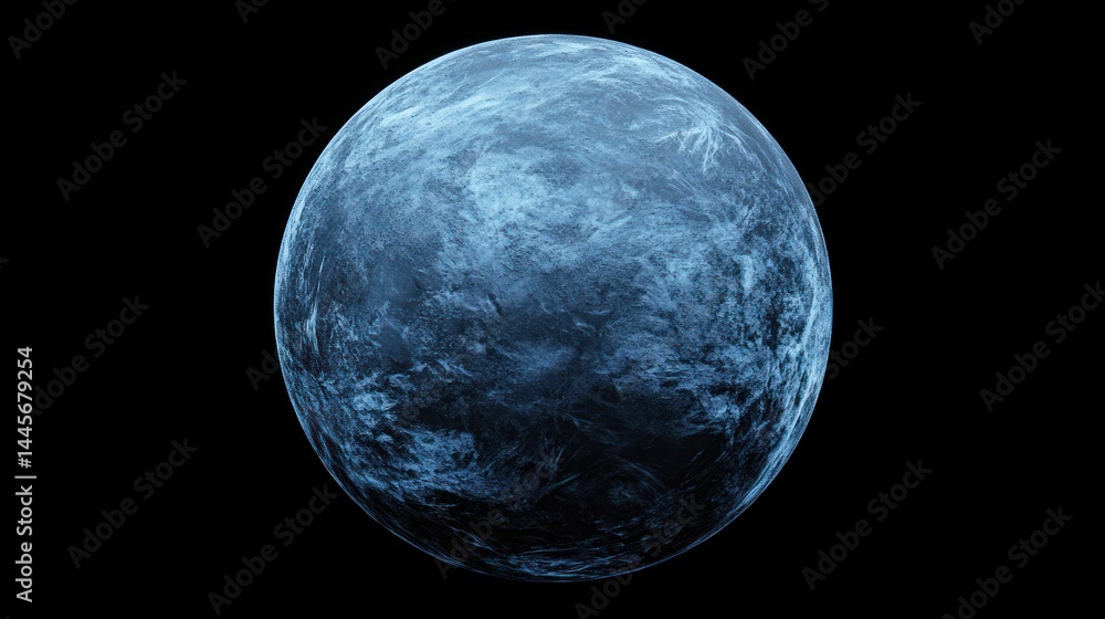 Obraz premium Celestial blue sphere