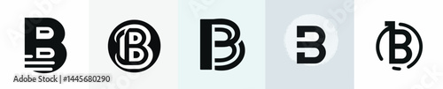 letter B logo vector