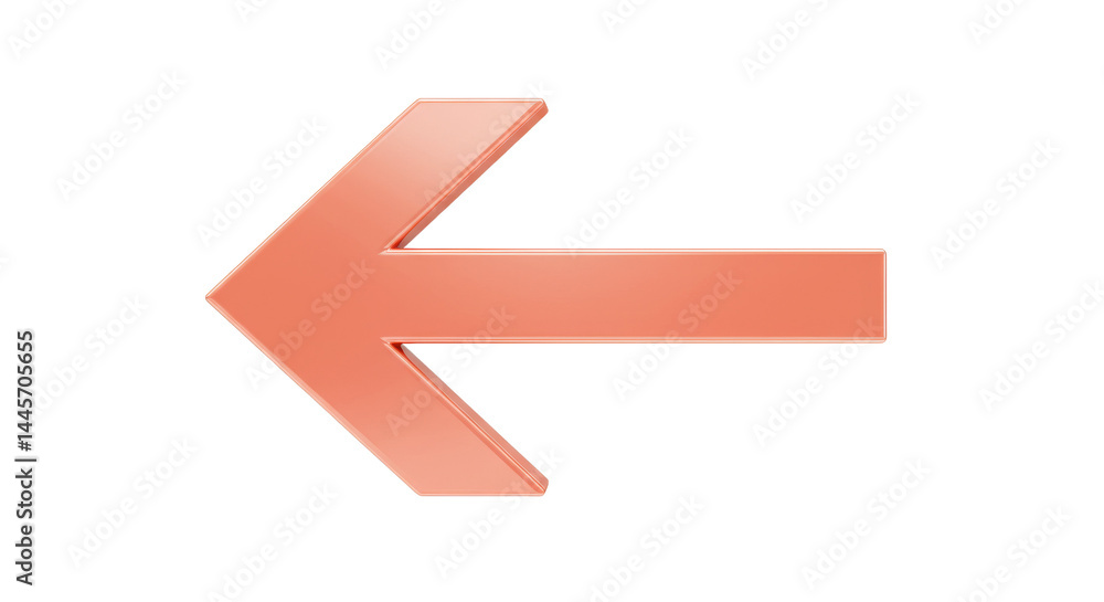 Salmoncolored arrow pointing towards left Salmoncolored arrow pointing towards left