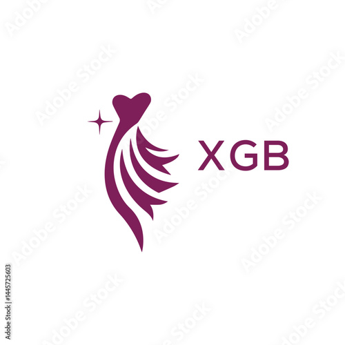 XGB letter logo. 