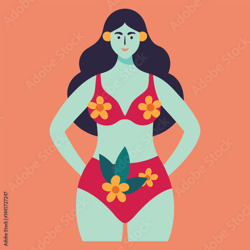 yoga woman silhouette