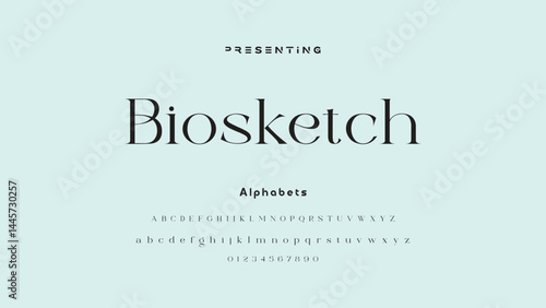 Premium luxury elegant alphabet letters and numbers. Elegant wedding typography classic serif font decorative vintage retro. Creative vector illustration