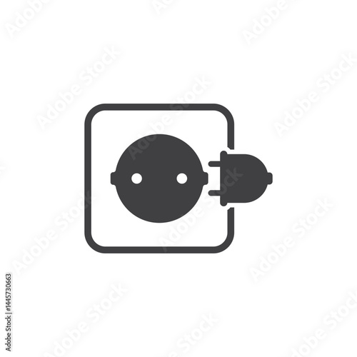 Plug symbol and icon