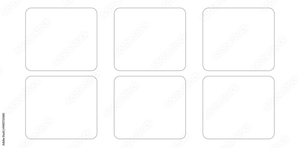 Square shape of paper banner. Set of vector origami banners with shadow. Square 4 sided geometric shape line art vector icon for apps and websites. Round Squares. Square shape of paper banner. Set of vector origami banners with shadow. Square 4 sided geometric shape line art vector icon for apps and websites. Round Squares.