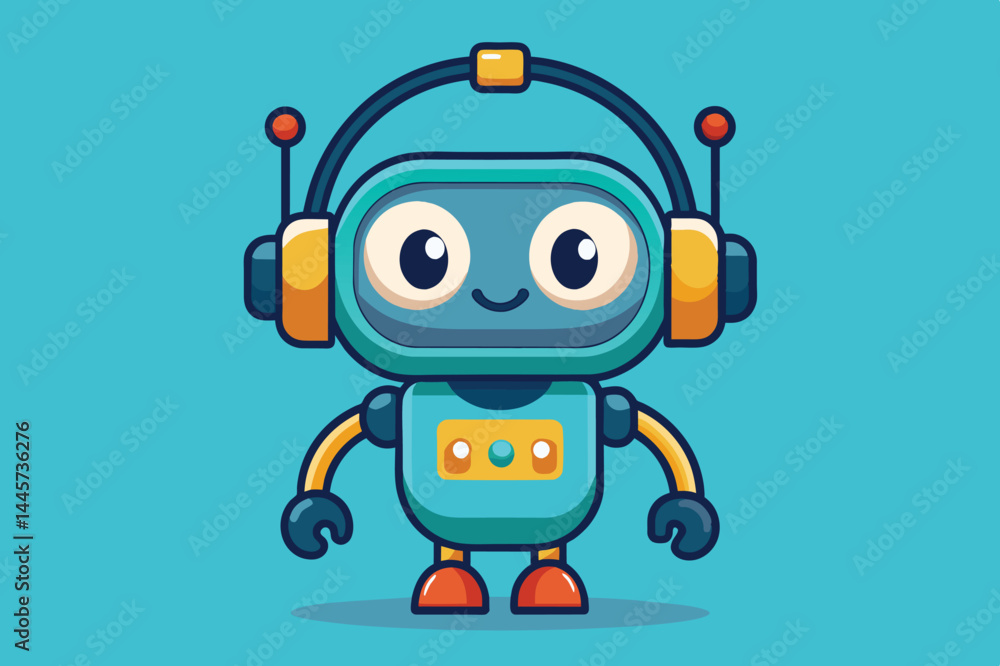 This vibrant robot character features large eyes, cheerful expressions, and colorful design, ideal for storytelling or engaging educational content for kids. This vibrant robot character features large eyes, cheerful expressions, and colorful design, ideal for storytelling or engaging educational content for kids.