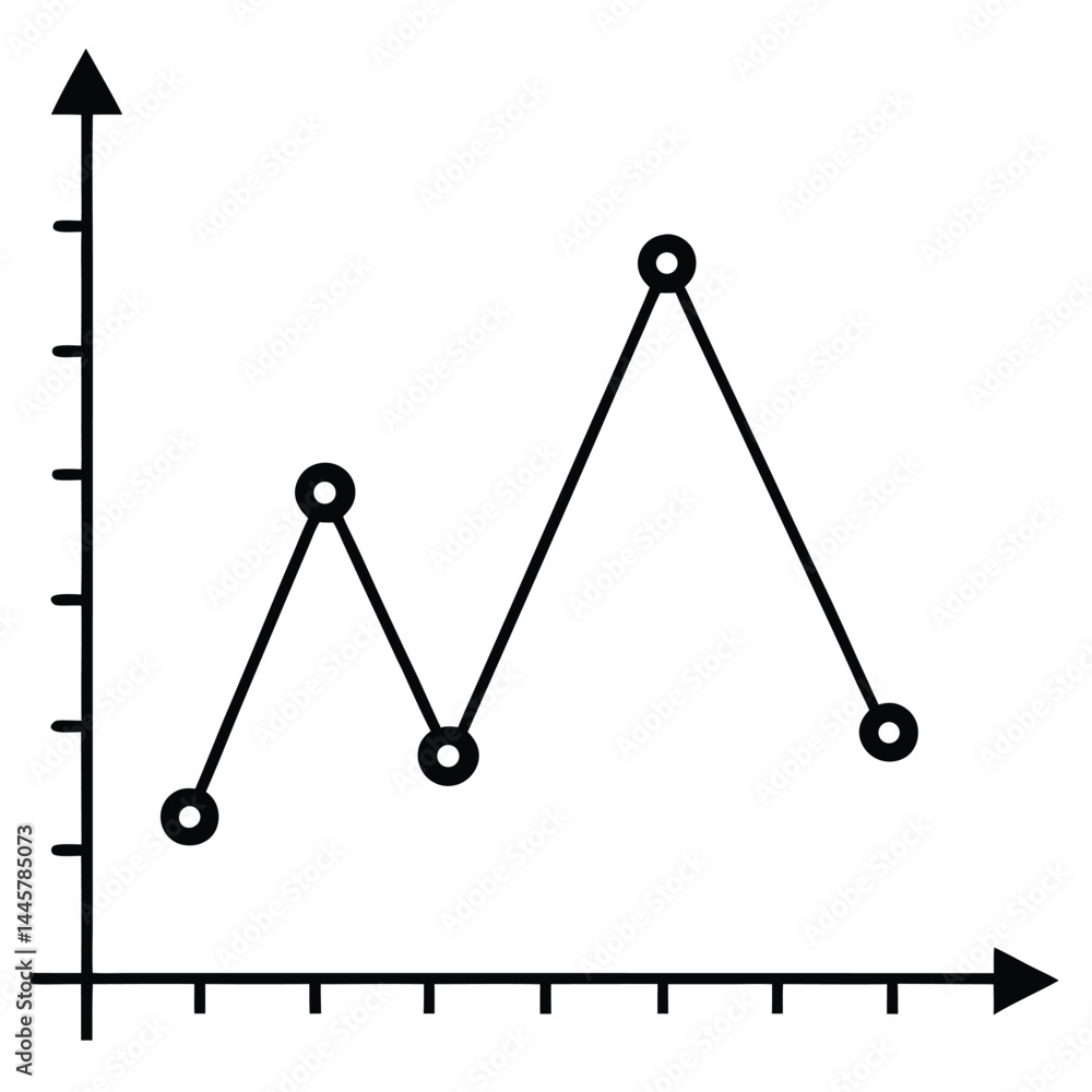Isolated Black Vector writer using elements plot outline chart With White Background Isolated Black Vector writer using elements plot outline chart With White Background