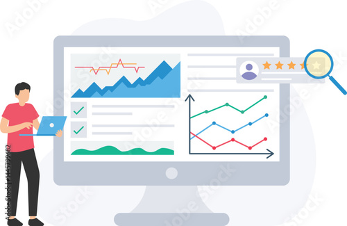 Data analyzing or data analysis, statistical analysis or data interpretation, trend analysis or pattern recognition, predictive analysis or forecasting, business intelligence or data-driven insights, 