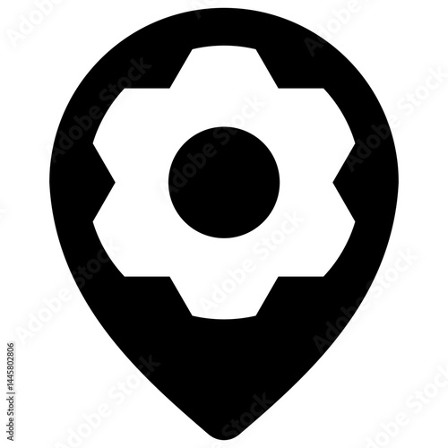  Location Setting Icon