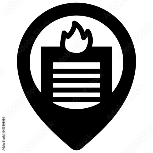 Fire Station Icon