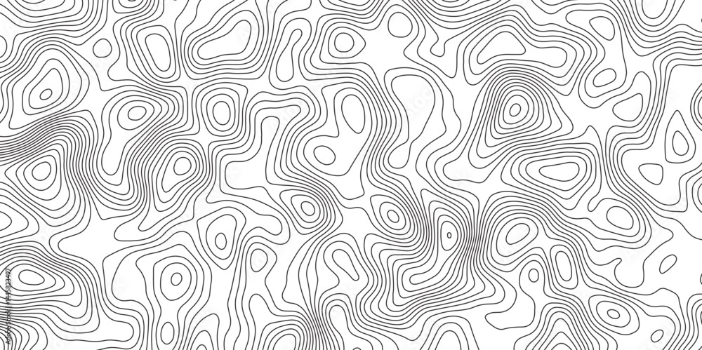 Abstract Topographic contour map. Vector cartography illustration. Abstract lines background. Line topography map contour background concept of a conditional geography scheme and the terrain path. Abstract Topographic contour map. Vector cartography illustration. Abstract lines background. Line topography map contour background concept of a conditional geography scheme and the terrain path.