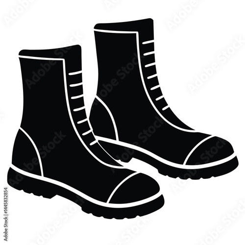 journalist element isolated journalist boots on white background