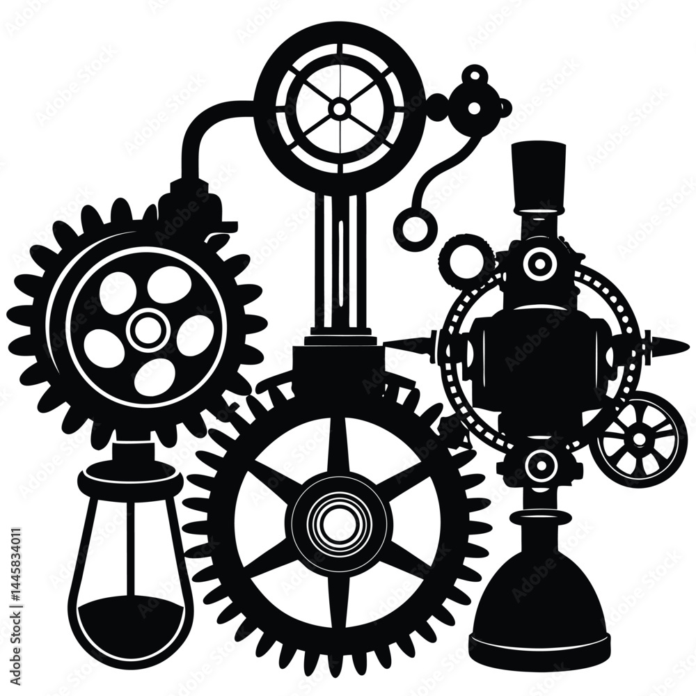 Obraz premium gears and cogs