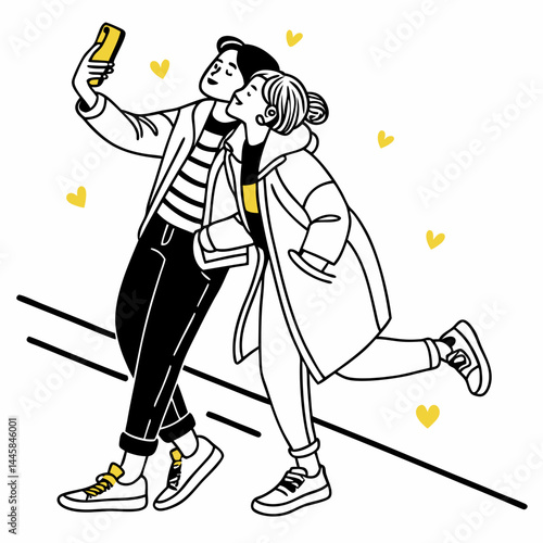 man and woman