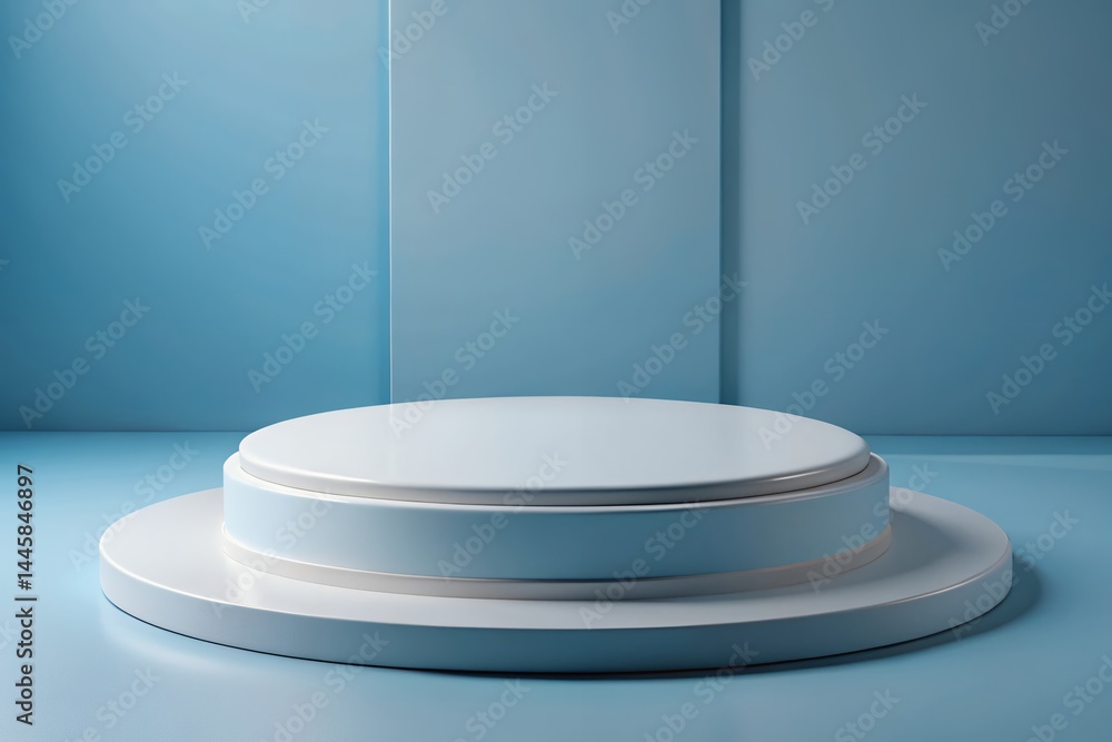 Clean Minimalist Product Display Platform Mockup Clean Minimalist Product Display Platform Mockup