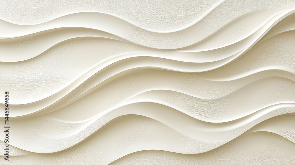 Abstract design of flowing white waves creating soft texture background Abstract design of flowing white waves creating soft texture background